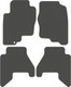 Миниатюра изображения товара Комплект ковриков для авто Alicosta 0947_1_сер для Nissan Pathfinder III SUV 5 мест/R51 2004-2009 (EVA соты, серый)
