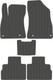Миниатюра изображения товара Комплект ковриков для авто Alicosta 2436_1_сер для Nissan Sentra VIII седан/B18 2019-н.в. (EVA соты, серый)