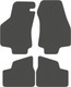 Миниатюра изображения товара Комплект ковриков для авто Alicosta 0995_1_сер для Opel Astra II седан/F69 1998-2004 (EVA соты, серый)