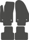 Миниатюра изображения товара Комплект ковриков для авто Alicosta 1022_1_сер для Opel Meriva минивэн/B 2009-2015 (EVA соты, серый)