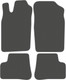 Миниатюра изображения товара Комплект ковриков для авто Alicosta 1041_1_сер для Peugeot 206 хэтчбек 5 дв 1998-2009 (EVA соты, серый)