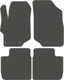 Миниатюра изображения товара Комплект ковриков для авто Alicosta 1050_1_сер для Peugeot 301 седан 2013-2016 (EVA соты, серый)
