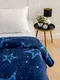 Миниатюра изображения товара Плед PAVLine Звезды синие 200x220