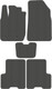 Миниатюра изображения товара Комплект ковриков для авто Alicosta 1107_1_сер для Renault Arkana SUV 2018-н.в. (EVA соты, серый)