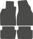 Миниатюра изображения товара Комплект ковриков для авто Alicosta 1148_1_сер для Renault Megane II седан/универсал 2002-2009 (EVA соты, серый)