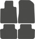 Миниатюра изображения товара Комплект ковриков для авто Alicosta 1170_1_сер для Renault Vel Satis хэтчбек 5дв/BJ0 2001-2008 (EVA соты, серый)
