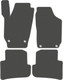 Миниатюра изображения товара Комплект ковриков для авто Alicosta 1192_1_сер для Skoda Fabia II 2007-2015 (EVA соты, серый)