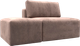 Миниатюра изображения товара Комплект мягкой мебели Лига Диванов Лига-060 НПБ с пуфом / 129589 (велюр Tower 05 бежевый)