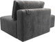 Миниатюра изображения товара Комплект мягкой мебели Лига Диванов Лига-060 НПБ с пуфом / 129591 (велюр Tower 10 серый)
