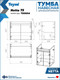Миниатюра изображения товара Тумба под умывальник Teymi Netta 75 / T60604