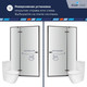 Миниатюра изображения товара Душевая дверь RGW SV-004B / 353200413-24