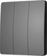 Миниатюра изображения товара Выключатель Arlight Intelligent KINETIC-801-22-3G-WP-SUF Grey / 051680
