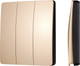Миниатюра изображения товара Выключатель Arlight Intelligent KINETIC-801-22-3G-WP-SUF Gold / 051677