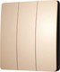 Миниатюра изображения товара Выключатель Arlight Intelligent KINETIC-801-22-3G-WP-SUF Gold / 051677