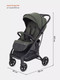 Миниатюра изображения товара Детская прогулочная коляска MOWbaby Smart / MB101 (Olive)