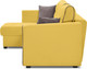 Миниатюра изображения товара Диван угловой Mio Tesoro Камил 484 (левый, горчичный 1625)