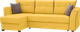 Миниатюра изображения товара Диван угловой Mio Tesoro Камил 484 (левый, горчичный 1625)