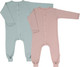 Миниатюра изображения товара Набор комбинезонов для малышей Rant Waffy / 3-92 (2шт, Mint/Latte, р.80)