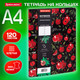 Миниатюра изображения товара Тетрадь Brauberg Vista. Гранаты / 404513 (120л)
