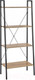 Миниатюра изображения товара Стеллаж Halmar Narvik REG-2 (дуб сонома/черный)