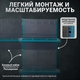Миниатюра изображения товара Перфорированная панель Kladenets Настенный 600x1000 / 1100-254-BF