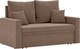 Миниатюра изображения товара Диван Mio Tesoro Тунне SB2 (Linea Media 36 brown)