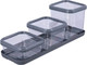 Миниатюра изображения товара Набор емкостей для хранения Полимербыт Cubbo Scandi C26635