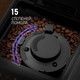 Миниатюра изображения товара Кофемашина Weissgauff WCM-325 Black Automatic Touch Cappuccino