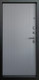 Миниатюра изображения товара Входная дверь Промет Рона 96x205 (правая, бетон графит/графит нубук/черный муар)