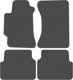 Миниатюра изображения товара Комплект ковриков для авто Alicosta 1228_1_сер для Subaru Impreza седан/универсал/GD/GG 2000-2007 (EVA соты, серый)
