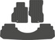 Миниатюра изображения товара Комплект ковриков для авто Alicosta 2540_1_сер для Infiniti М35 седан/Y50 2004-2010 (EVA соты, серый)