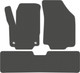 Миниатюра изображения товара Комплект ковриков для авто Alicosta 2608_1_сер для Chevrolet EQUINOX III SUV 2020-н.в. (EVA соты, серый)
