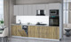 Миниатюра изображения товара Кухонный гарнитур Интерлиния Мила Gloss 3.2-ПМ3 (дуб вотан/грей/серый каспий)