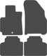 Миниатюра изображения товара Комплект ковриков для авто Alicosta 2616_1_сер для Chevrolet Orlando II минивэн 2018-2023 (EVA соты, серый)
