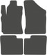 Миниатюра изображения товара Комплект ковриков для авто Alicosta 3021_1_сер для Great Wall Coolbear хэтчбек 5дв 2009-2012 (EVA соты, серый)