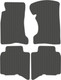 Миниатюра изображения товара Комплект ковриков для авто Alicosta 3024_1_сер для Great Wall Hover H5 SUV 2011-2016 (EVA соты, серый)
