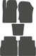 Миниатюра изображения товара Комплект ковриков для авто Alicosta 3025_1_сер для Great Wall Poer I пикап 2021-н.в. (EVA соты, серый)