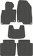 Миниатюра изображения товара Комплект ковриков для авто Alicosta 3037_1_сер для Hongqi H5 I седан/CA7150HA6T 2018-2022 (EVA соты, серый)