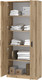 Миниатюра изображения товара Шкаф Involux Престон 226H074 (дуб натюрель)