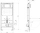 Миниатюра изображения товара Инсталляция для унитаза Aquatek Pneumo S50 INSP01.KKI02.PNS11 (с кнопкой и креплением)