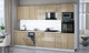 Миниатюра изображения товара Кухонный гарнитур Интерлиния Мила Gloss 3.2-ПМ3 (капучино глянец/капучино глянец/бискайская сосна)