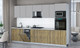 Миниатюра изображения товара Кухонный гарнитур Интерлиния Мила Gloss 3.25-ПМ3 (дуб вотан/грей/серый каспий)