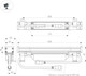 Миниатюра изображения товара Прожектор Arlight LED AR-LINE-500-9W Day4000 GR 15x60deg 230V / 041723
