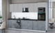 Миниатюра изображения товара Кухонный гарнитур Интерлиния Мила Gloss 3.25-ПМ3 (керамика/грей/кастилло темный)