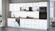 Миниатюра изображения товара Кухонный гарнитур Интерлиния Мила Gloss 3.5-ПМ3 (белый/белый/дуб бунратти)