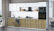 Миниатюра изображения товара Кухонный гарнитур Интерлиния Мила Gloss 3.5-ПМ3 (дуб вотан/белый/опал светлый)