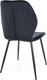 Миниатюра изображения товара Стул Signal Mike Velvet (Bluvel 19 черный/черный)