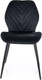 Миниатюра изображения товара Стул Signal Mike Velvet (Bluvel 19 черный/черный)