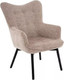 Миниатюра изображения товара Кресло мягкое Signal Carmen (Raven 30 темно-бежевый/черный матовый)