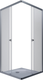 Миниатюра изображения товара Душевой уголок Maroni Stile Chromo-GLS 80x80 / Щ0000063966